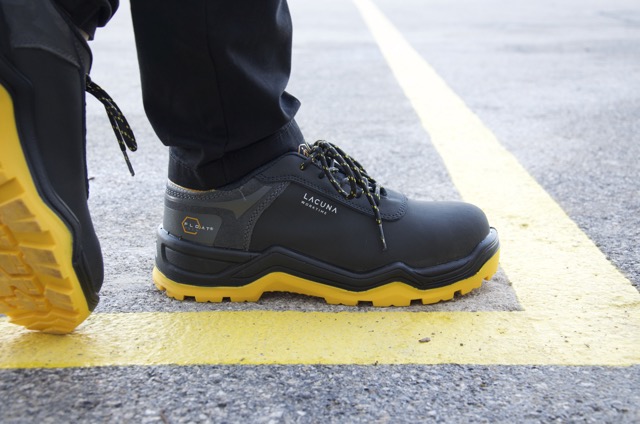 The Lorca low work shoe is comfortable and suitable for all-day wear