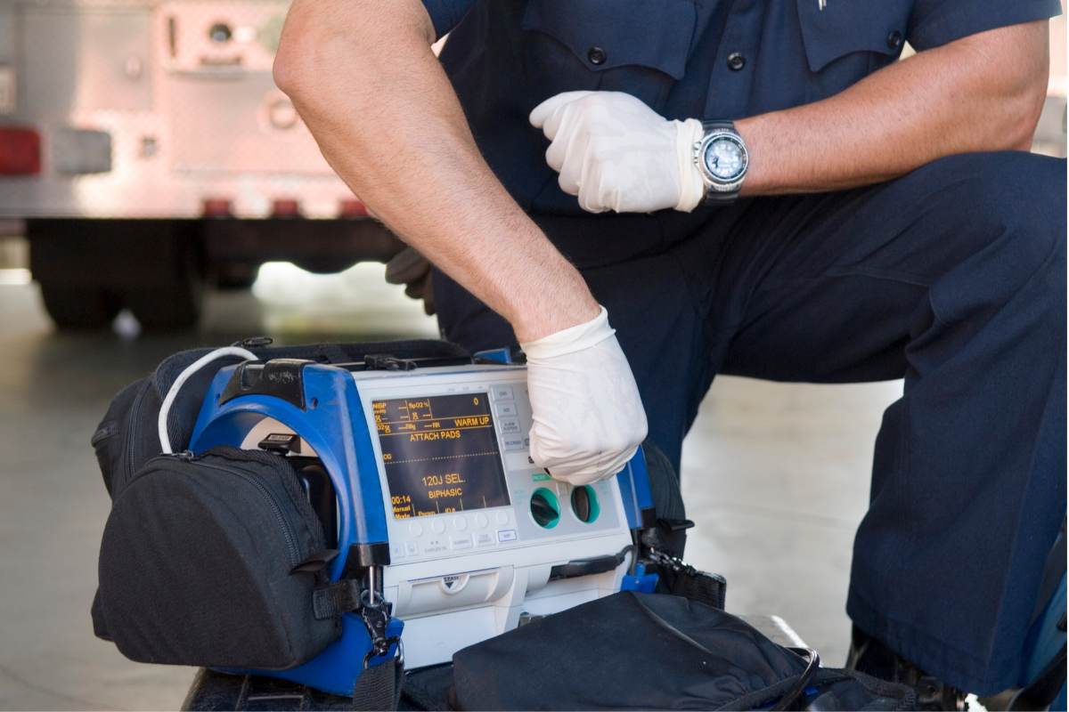 Workwear for rescuers for emergency cases