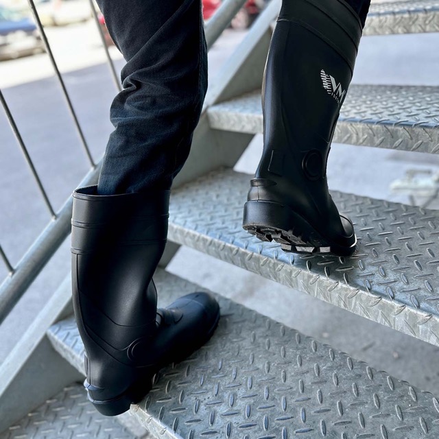 Osaka work rubber boots