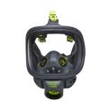 Single filter thermoplastic mask