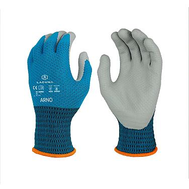 ARNO PU coated glove blue, 1/1