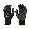 PINTO PU coated glove black, 1/1
