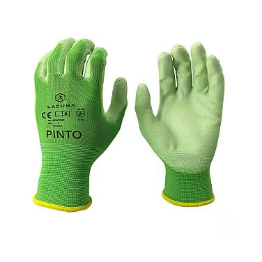 PINTO PU coated glove green, 1/1