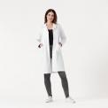 THE LAB LABEL, women’s white coat