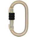 Steel screw locking carabiner (18 mm opening) Keylock