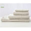 Towel, light grey, 100x150