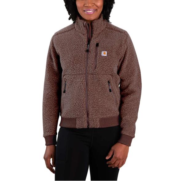 Carhartt women's fleece teddy jacket