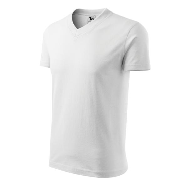 Malfini V-neck short-sleeved shirt