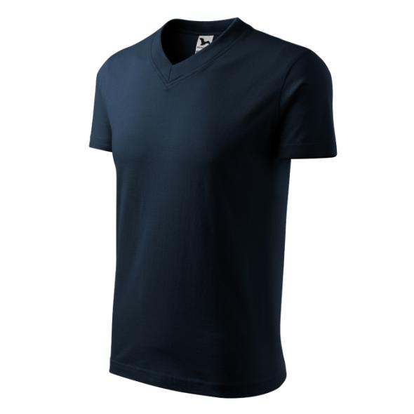 Malfini V-neck short-sleeved shirt