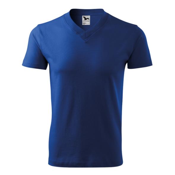 Malfini V-neck short-sleeved shirt