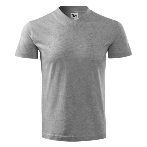 Malfini V-neck short-sleeved shirt