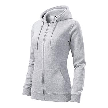 Women's hoodie, Malfini Zipper