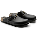 Birkenstock Boston ESD Natural Leather sandals