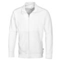 BP® Unisex sweat jacket, white